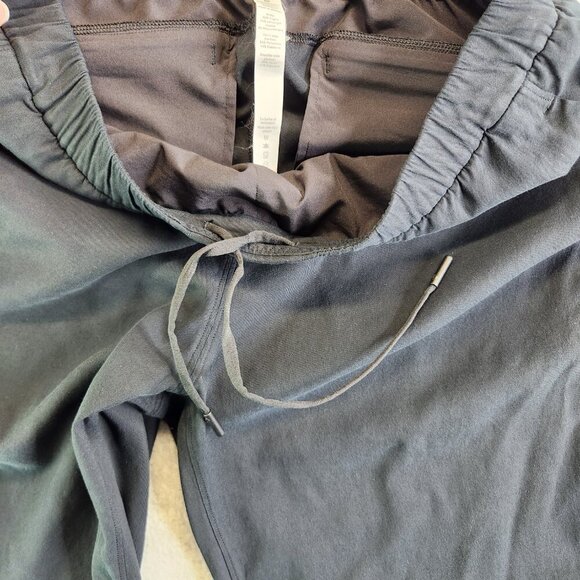Lululemon Pants Womens 8 Black Essential Affinity Mid Rise Jogger Drapey Loose - Picture 4 of 16